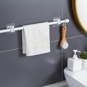 (🎅EARLY CHRISTMAS SALE-49% OFF)Nail-Free Adjustable Curtain Rod Holders(Set of 2)