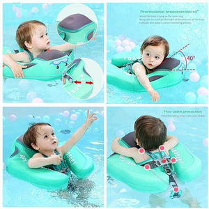 ❤️Mambobaby Solid Non-Inflatable Baby Waist Floating Swimming Ring❤️