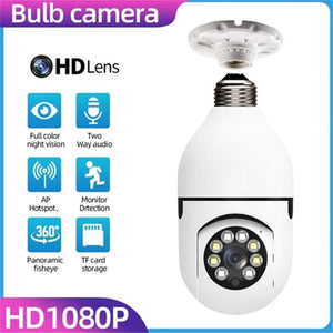 Wireless WIFI Bulb Camera