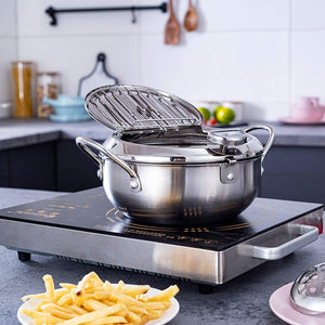 Universal Stainless Steel Flat Bottom Fryer