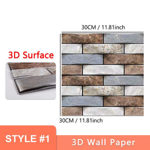 🎉 30% Off - 3D Peel and Stick Wall Tiles