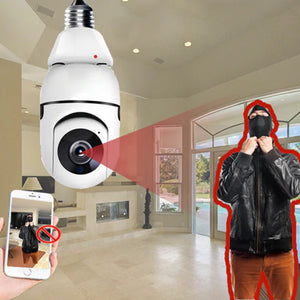 Wireless WIFI Bulb Camera