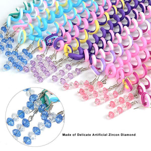 18 Pcs Hair Styling Twister Clip for Girl