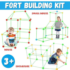 Kids Construction Fort Building Castles Tunnels Tents Kit-🔥As a Christmas gift for kids!!!