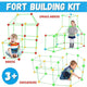 Kids Construction Fort Building Castles Tunnels Tents Kit-🔥As a Christmas gift for kids!!!