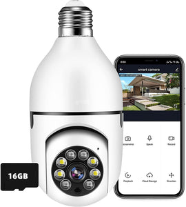 Wireless WIFI Bulb Camera