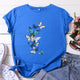 Women's T shirt Butterflies Flying