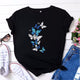 Women's T shirt Butterflies Flying