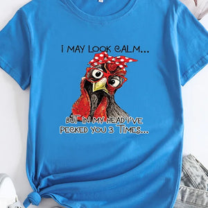 Women's T shirt Turkey Print